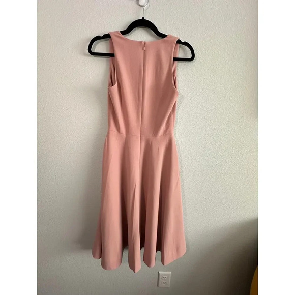 NWT Dress the Population Catalina Fit & Flare Cocktail Midi Dress Size S Blush - Picture 15 of 16